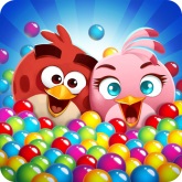 تصویر نسخه جدید و کامل Angry Birds POP Bubble Shooter پرندگان خشمگین مود