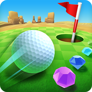 تصویر دانلود جدیدترین نسخه Mini Golf King Multiplayer Game گلف پرطرفدار اندروید مود